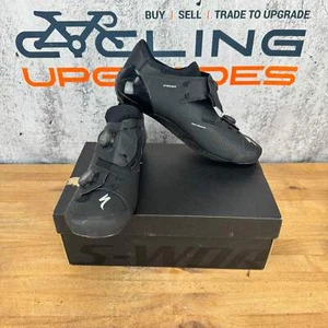 Light Wear! Specialized S-Works Ares Wide EU 45 Black Men's Cycling Shoes 534g - Picture 1 of 7