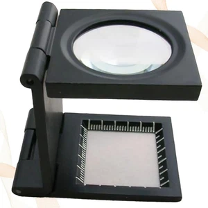 High Definition 10X Vergrößerungsglas Tragbar Desktop Vergrößerer Insekten Pflanzen - Bild 1 von 11