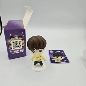 MCDONALDS TINY TAN BTS K-POP THROWBACK EDITION JIN FIGURE HAPPY MEAL TOY NIB - Picture 1 of 5