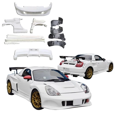 ModeloDrive FRP RLES Wide Body Kit w Linders MRS for MR2 Spyder Toyota 00-05 mo Foto 1 de 4