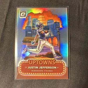 2024 Donruss Optic Football Justin Jefferson Uptown SSP Case Hit Vikings - Picture 1 of 5