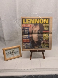 1980 Dic. PERIÓDICO GLOBO: John Lennon: La escandalosa vida y muerte de un Beatle - Imagen 1 de 7