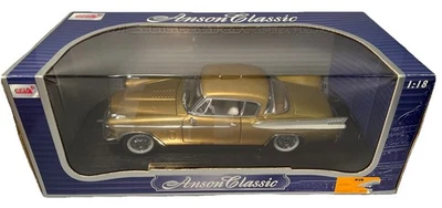 Anson Classic 1957 Studebaker Golden Hawk 1:18 Die Cast 30384, Sealed! - Image 1 of 4