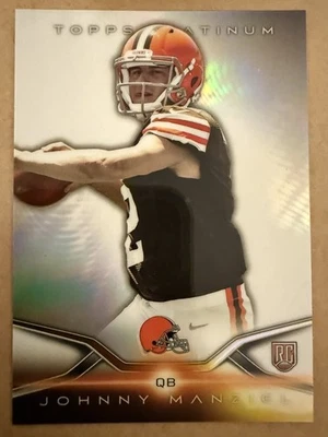 2014 Topps Platinum - Johnny Manziel #126 - Image 1 of 2