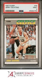 1987 Fleer #99 Jerry Sichting Celtics PSA 9 - Bild 1 von 3