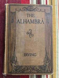 THE ALHAMBRA 1915 by WASHINGTON IRVING HC ILLUSTRATED - Picture 1 of 5