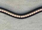 Adams-Tack New Arrival - Soft Leather - 8mm - Rose Pink Horse Wave Browband