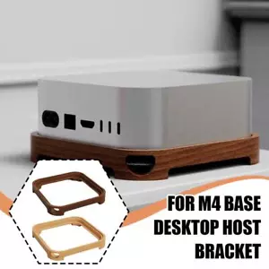 Wood Base for Applemacminim4 Anti Slip Bracket cooling base DIY Accessories I3W9 - Photo 1/15