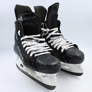 Bauer Vapor Hyperlite 2 Pro Stock Ice Hockey Skates Used NHL Devils Meier - Picture 1 of 11