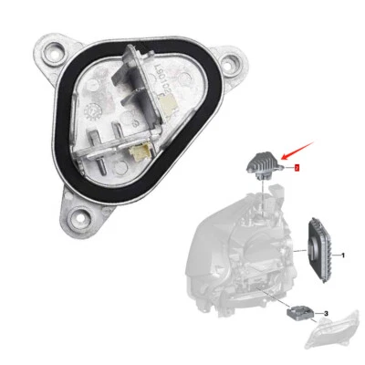 White DRL LED Module Left For BMW F22 F23 LCI 230i 230iX M240i M240iX 2018-2021 - Image 1 of 4