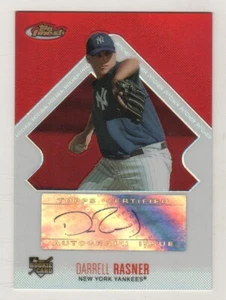 2006 Topps Finest Red Refractor #149 Darrell Rasner New York Yankees Auto ##/399 - Picture 1 of 1