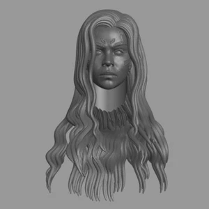 Gamora Guardians Galaxy Zoe Saldana custom head for 4" 6" 7" 12" action figures - Picture 1 of 1