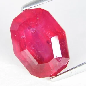 8.98Cts Natural African Ruby Fancy Cushion Custom Cut Loose Gem Ref VIDEO - Picture 1 of 6