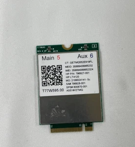 HP lt4120 Snapdragon 796928-001 4G WWAN M.2 Modem Modul 150Mbps - Bild 1 von 2
