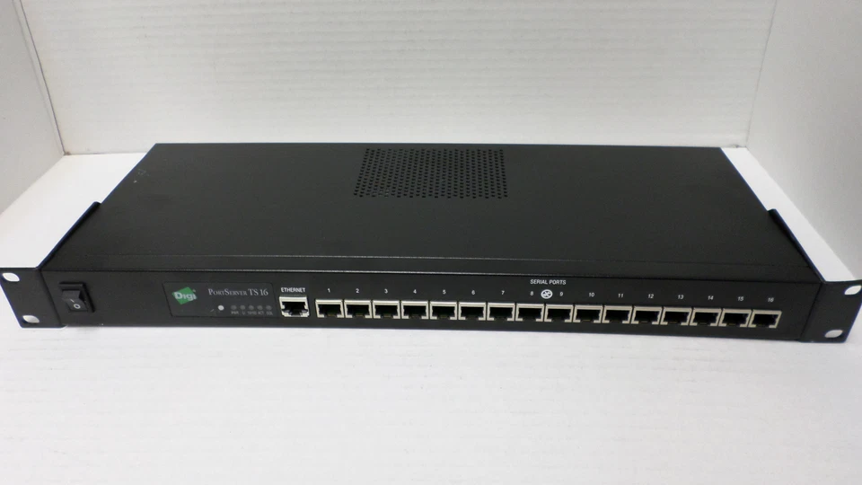 Digi 50001185-01 Portserver TS 16 Port Rackmount (3 Available) & Warranty - Image 1 of 1