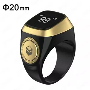 Smart Digital Tasbih Tally Counter Ring Muslim Zikr Prayer Waterproof Reminder - Bild 1 von 5