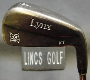 Lynx VT 4 Iron Extra Stiff Steel Shaft Lamkin Grip - Picture 1 of 5