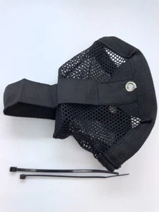 2X VERY LARGE CATAPULT POUCH WITH CABLE TIE,FISHING,REPLACEMENT CATAPULT POUCH - Picture 1 of 4