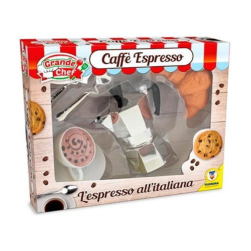 Teorema Playset Caffè Espresso All'Italiana GRANDE CHEF 65514 - Immagine 1 di 1