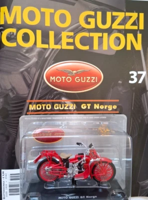 HACHETTE STARLINE 1:24 MOTO GUZZI  GT NORGE  CON FASCICOLO 37 Foto 1 de 2