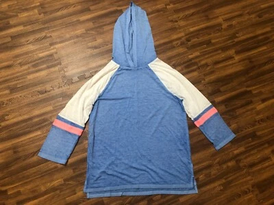 Camiseta deportiva So Kids Boys con capucha blanca/azul mezcla de algodón talla XL (14/16) Foto 1 de 3