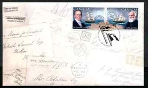 Canada - FDC - 2041-2042 - Pioneers Transatlantic Mail Service - 2004 - Picture 1 of 1