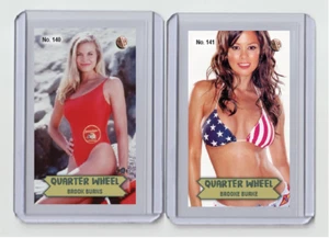 Brook Burns rare MH Quarter Wheel #'d 2/3 Tabakkarte Nr. 140 - Bild 1 von 1