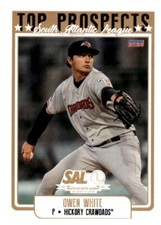 2022 Choice South Atlantic League Top Prospects #21 Owen White Hickory Crawdads