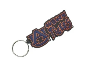 Auburn Tigers Key Chain Soft Rubber with Team Logo by AmincoUSA - Picture 1 of 1