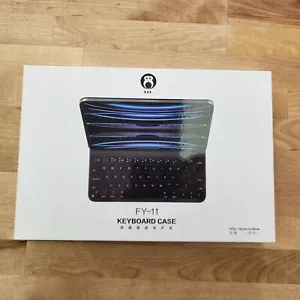 HOU FY-11 Bluetooth Keyboard Folio for Apple iPad Pro 11” Air 10.9” 4th+ 5th Gen - Picture 1 of 4