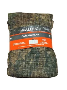 Arpillera Allen camuflada 54"x12' ideal para aves acuáticas subterráneas y persianas de pie de árboles nuevo - Imagen 1 de 5