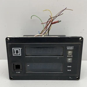 Square D MCT-12B Reloj Digital Doble Temporizador 24HR 120VAC Clase 4890 - Imagen 1 de 13