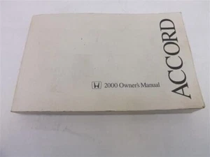 ACCORD    2000 Owners Manual 145722 - Picture 1 of 1