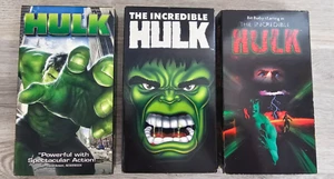(3)The Incredible Hulk VHS Lot - 3 Movies super clean. - Picture 1 of 9