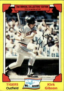 1982 Topps Drake's Big Hitters #15 Kirk Gibson - Picture 1 of 2