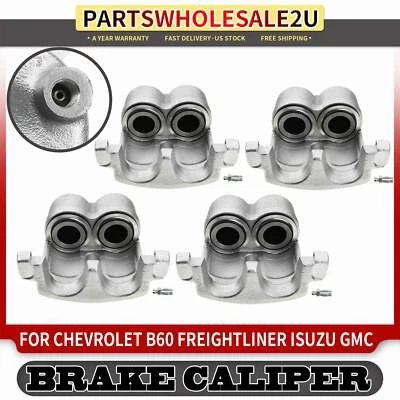 4x Front & Rear Brake Caliper w/o Bracket for International Harvester GMC Chevy - Image 1 of 4