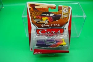 Disney Pixar Cars 2013 Serie RETRO RADIATOR SPRINGS Karte GRETA - Bild 1 von 2