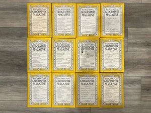 1944 National Geographic Magazines Complete Year Full Set - WW2, Ukraine - Picture 1 of 5