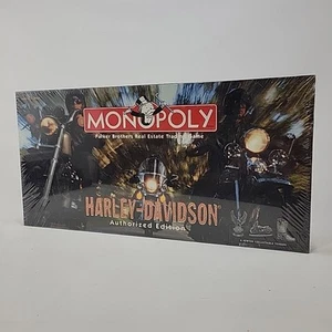 Vintage Neu 1997 Harley-Davidson Monopoly Brettspiel Authorized Edition Sealed - Bild 1 von 4