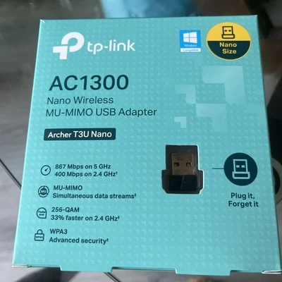 USED TP-Link AC1300 USB WiFi Adapter  - Image 1 of 3