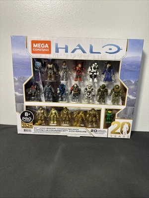 Mega Construx Pro Builders Halo 20th Anniversary 20 Characters Pack - Image 1 of 4