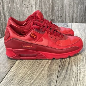 Nike Air Max 90 City Special Chi Running Sneaker Herren 9,5 Rot DH0146-600 Schuhe - Bild 1 von 12