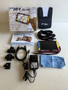 Freedom Scientific RUBY HD Handheld 5'' Photo Magnifier /LED Flash W/ Box TESTED - Picture 1 of 11