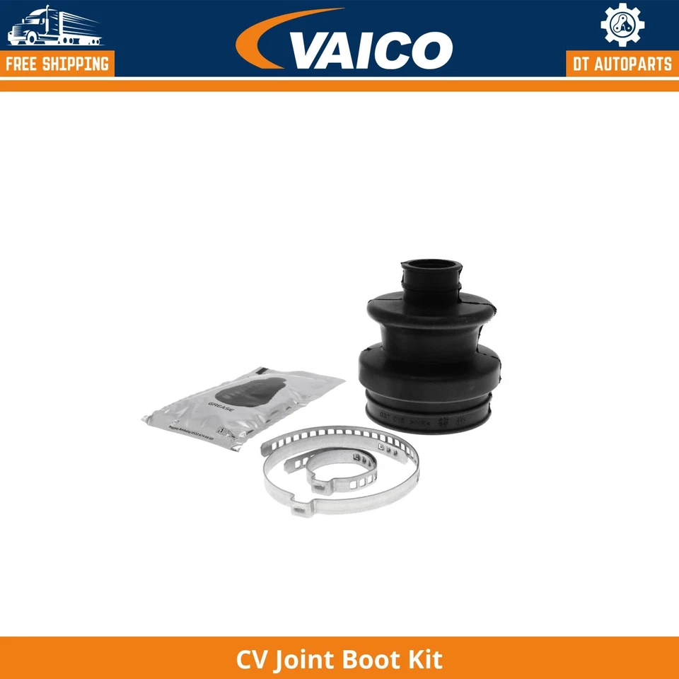 For 1990-1993 Mercedes-Benz 300D 2.5 2.5L L5 CV Joint Boot Kit Vaico 1991 1992 - Image 1 of 1