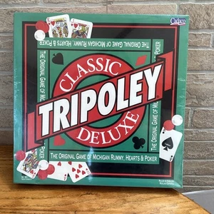 Vintage NEW SEALEDTripoley Original Edition Cadaco 1997 Michigan Rummy Hearts - Picture 1 of 7