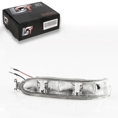 Freccia LED specchio retrovisore esterno trasparente sinistro per Mercedes SL R230 2001-2003 - Immagine 1 di 4