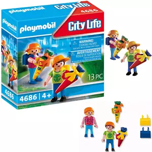 Playmobil City Life 4686 Schoolboy And Pouch Surprise Figure Games Construction - Picture 1 of 12