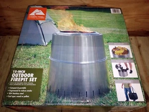 Ozark Trail 15" Outdoor Fire Pit Set - Picture 1 of 5