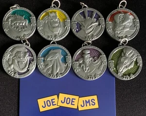 2003 Jackie Chan Adventures Cards Complete Set of 8 Demon Amulet Talismans RARE - Picture 1 of 1