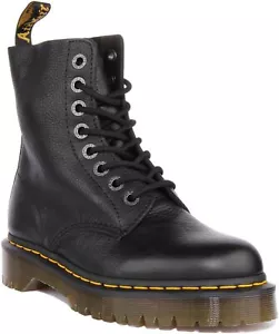 DR MARTENS Pascal Thick Sole Soft Leather Platform Womens Boot Black UK 3 - 8 - Picture 1 of 6